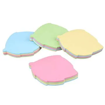 Colorful Leaf Shaped Sticky Notes - Fun and Functional