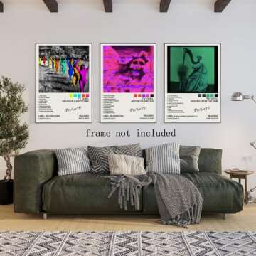 Limited Edition Music Girl Canvas Print for Home Decor