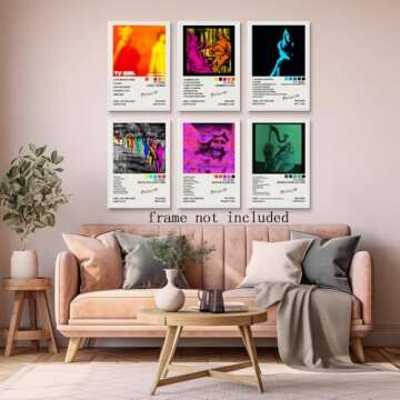 Limited Edition Music Girl Canvas Print for Home Decor