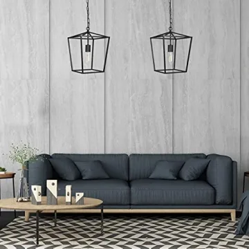 Unicozin Industrial Pendant Light Fixture for Modern Spaces