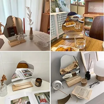 Aesthetic Cloud Shaped Acrylic Desk Mirror - Perfect Decor