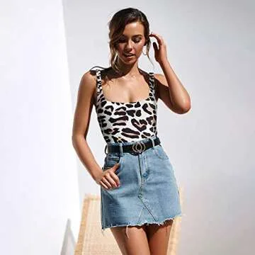 PRETTYGARDEN Women One Piece Swimsuit U Neck Tummy Control Swimwear Slimming Strap Backless Bathing Suit (Z-Black,X-Large)