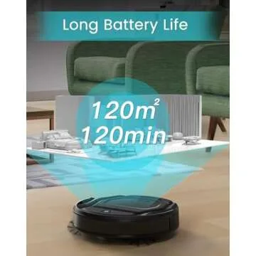 Lefant M210 Robotic Vacuum for Pet Owners and Hard Floors