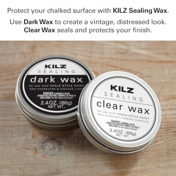 KILZ Dark Protective Sealing Wax for Lasting Durability