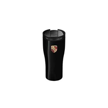 Genuine Porsche Crest Stainless Steel Thermo Mug,450 ounces