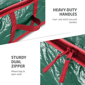 ZOBER Gift Wrap Organizer for 24 Rolls - Durable Storage Solution