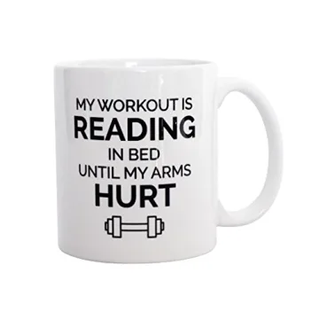 Funny Book Lovers Mug with Quote for Readers