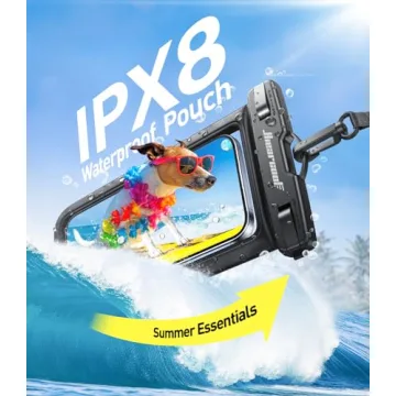 Hiearcool Waterproof Phone Pouch for Outdoor Activities