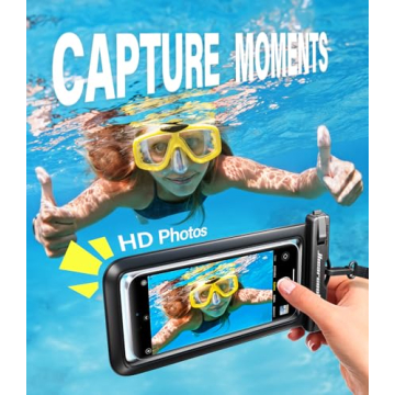 Hiearcool Waterproof Phone Pouch for Outdoor Activities