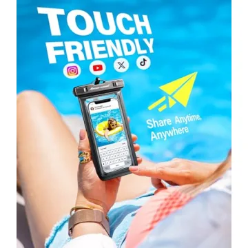 Hiearcool Waterproof Phone Pouch for Outdoor Activities