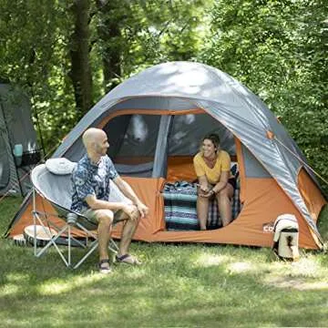 CORE 6 Person Dome Tent for Family Camping Trips