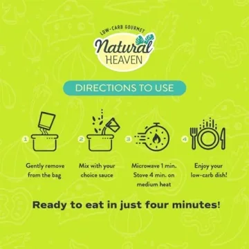 Natural Heaven Hearts of Palm Pasta - Low Carb & Gluten Free