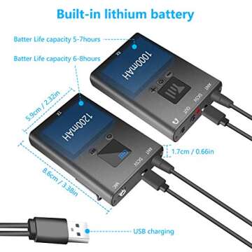 Fotowelt WM100 Full Metal 4 Channels UHF Professional Wireless Lavalier Microphone System Compatible for Canon Nikon Sony Panasonic D/SLR Camera,XLR camcorder & Smartphone (50m-164foot)