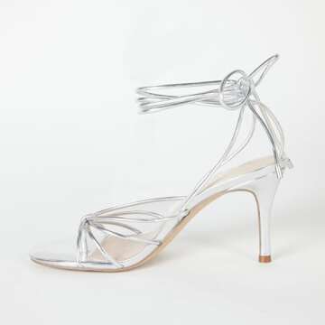The Drop Women's Archie Lace-Up Strappy Heeled Sandal