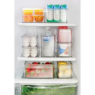 iDesign BPA-Free Plastic Kitchen & Fridge Organizer Bin