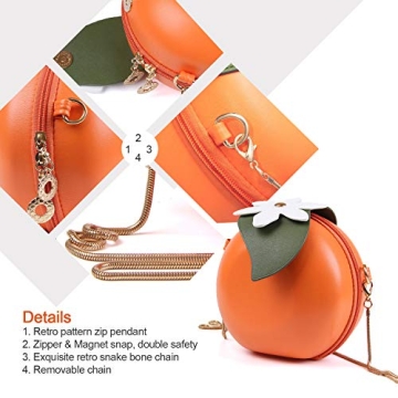 SUKUTU Women Girls Fashion Fruit Shoulder Purse Crossbody Bags