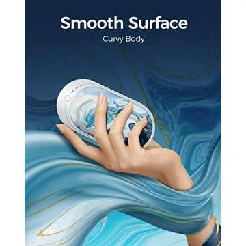 OCOOPA HotPal Rechargeable Hand Warmer, 5200mAh Electric Handwarmer,Portable Pocket Heater, Heat Therapy Great for Raynauds, Hunting, Golf, Camping, Women Mens Gifts