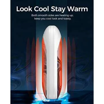 OCOOPA HotPal Rechargeable Hand Warmer, 5200mAh Electric Handwarmer,Portable Pocket Heater, Heat Therapy Great for Raynauds, Hunting, Golf, Camping, Women Mens Gifts