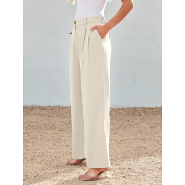LILLUSORY Wide Leg Dress Pants for Effortless Elegance
