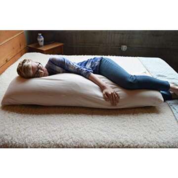 Holy Lamb Organics Wool Body Pillow
