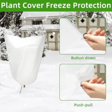 Durable Plant Covers for Freeze Protection & Garden Care