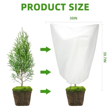 Durable Plant Covers for Freeze Protection & Garden Care