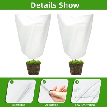 Durable Plant Covers for Freeze Protection & Garden Care