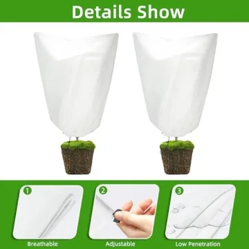 Durable Plant Covers for Freeze Protection & Garden Care