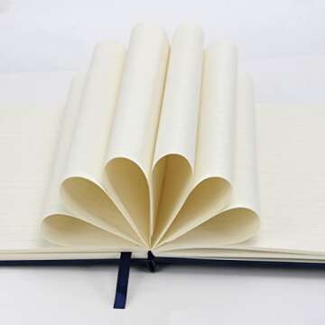 WERTIOO Classic Writing Notebook - Thick Paper Journal