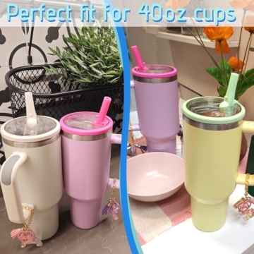 40 OZ Tumbler Replacement Lids - 2 PCS Spill Proof