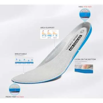 LUCKY STEP Women's Running Shoes Knit Non Slip Walking Trainers Casual Breathable Lightweight Sports Sneakers(Pink/Yellow Multi Knit,10 B(M) US)