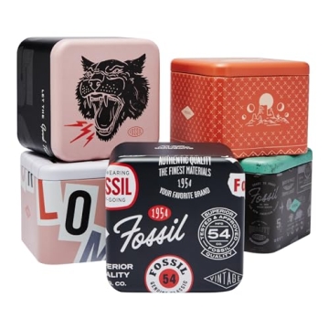 Fossil Minimalist Quartz Watch Black Stainless Steel Leather