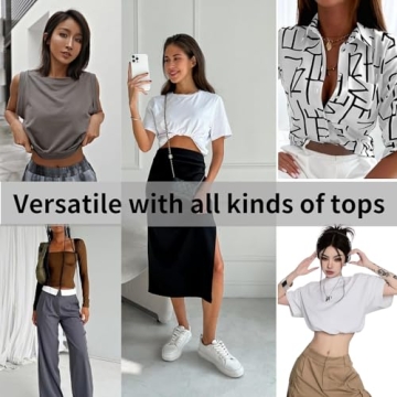TK Popular Crop Tuck Adjustable Band For Effortless Style