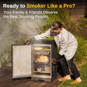 EAST OAK Electric Smoker 30-inch - Compact, Efficient & Durable
