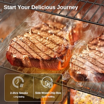 EAST OAK Electric Smoker 30-inch - Compact, Efficient & Durable