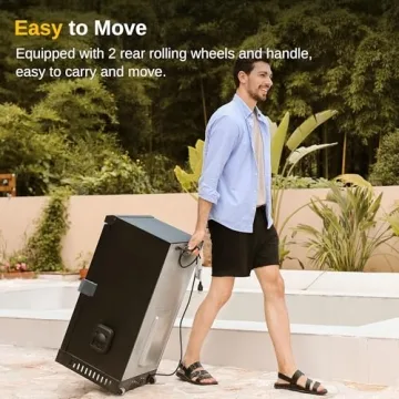 EAST OAK Electric Smoker 30-inch - Compact, Efficient & Durable