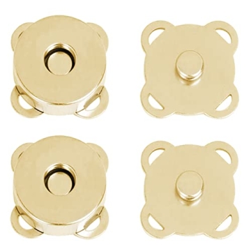 Versatile 12 Sets Magnetic Snaps for Crafts and Sewing