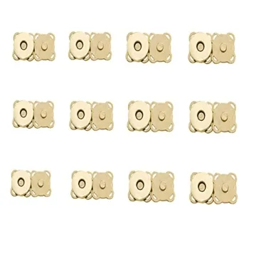 Versatile Magnetic Snaps for Crafts and Sewing Set