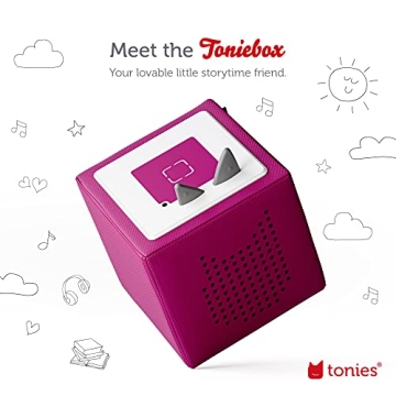 Toniebox Audio Player Starter Set for Kids with Beloved Characters