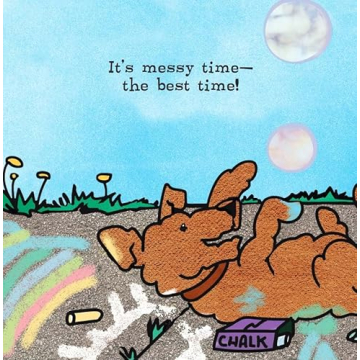 Messy Time Board Books Engaging Fun for Toddlers