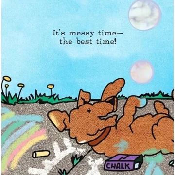 Messy Time Board Books Engaging Fun for Toddlers