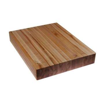 Tennessee Butcher Blocks Maple Edge Grain Cutting Board 18 x 12 x 1.5