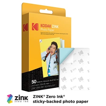 Zink KODAK 2x3" Premium Photo Paper - 50 Sheets