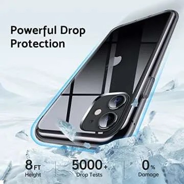 DASFOND iPhone 11 Case - Shockproof & Yellowing Free Protection