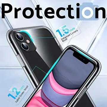 DASFOND iPhone 11 Case - Shockproof & Yellowing Free Protection