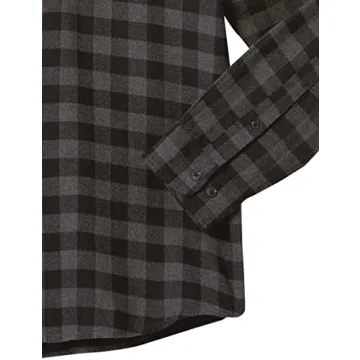 Amazon Essentials Men's Regular-Fit Long-Sleeve Flannel Shirt