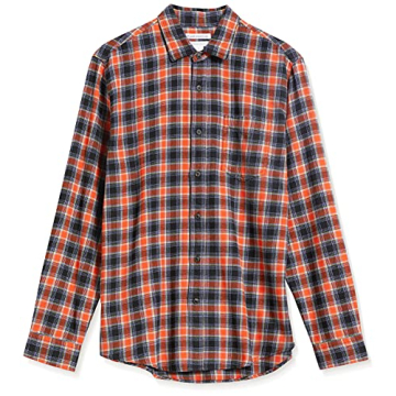 Amazon Essentials Men's Regular-Fit Long-Sleeve Flannel Shirt