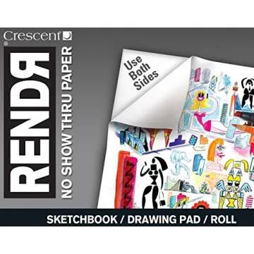 Crescent RENDR Drawing Pad - No Show Thru, 24 Sheets
