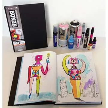 Crescent RENDR Drawing Pad - No Show Thru, 24 Sheets