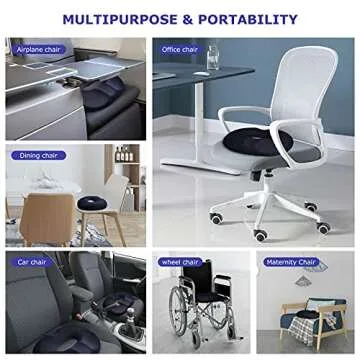 Comfortable Donut Pillow for Tailbone Pain Relief